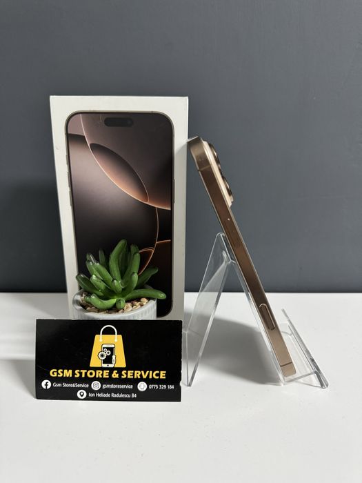 Iphone 16 Pro Max Desert Titanium 256Gb Garantie Gsm Store&Service
