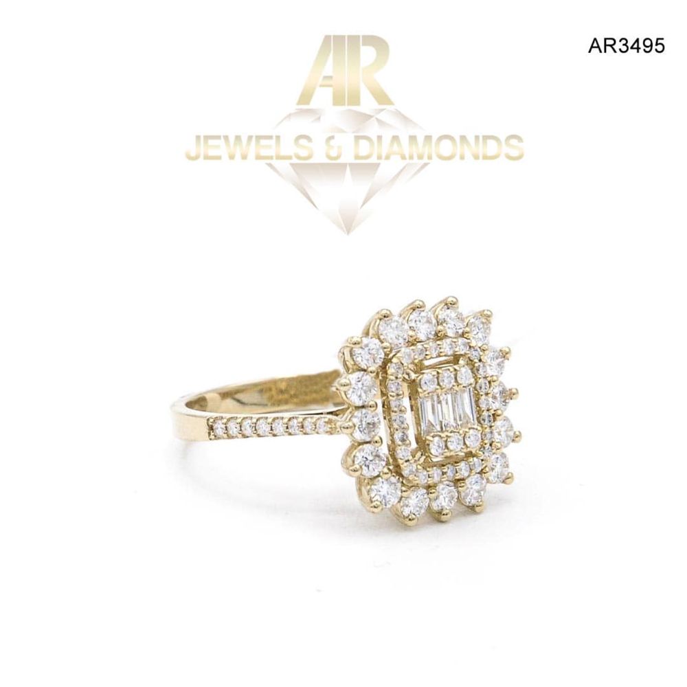 Inel Aur 14k cu DIAMANTE model nou ARJEWELS(AR3495)