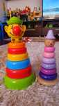 Montessori. Puzzle-uri + Turn din cercuri