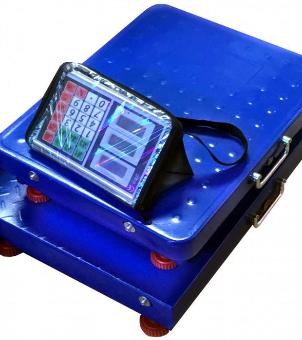 Cantar electronic 1000 KG 80x60 cm platforma marfa depozit saci paleti