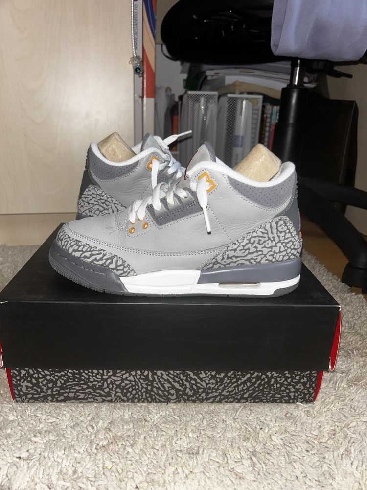 Jordan 3 ,,cool grey”|37,5