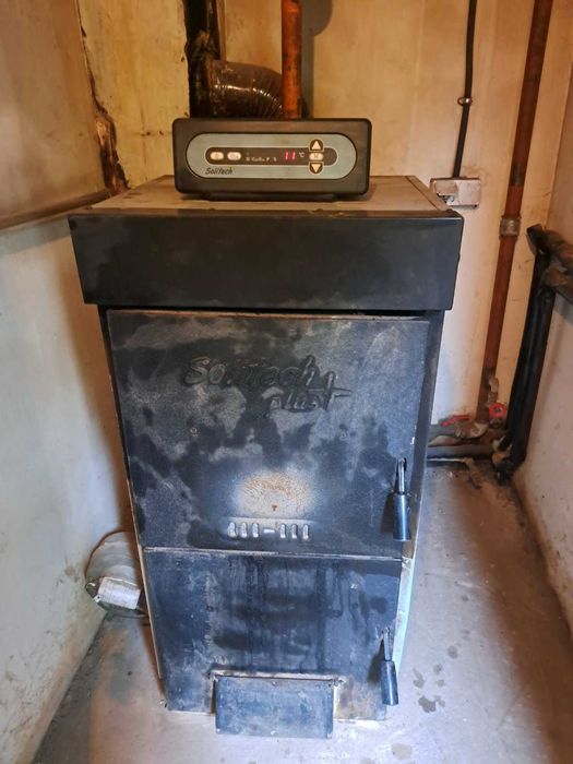 Чугунен котел на дърва и въглища