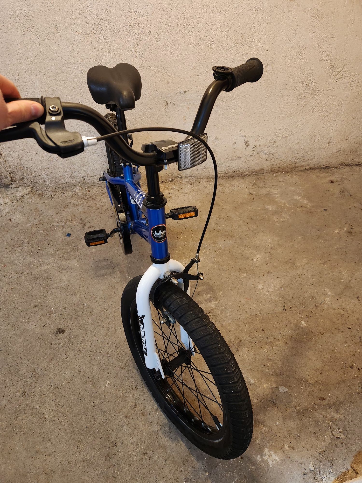 Vand bicicleta copii, Freestyle tip BMX , Royal Baby 18  inch