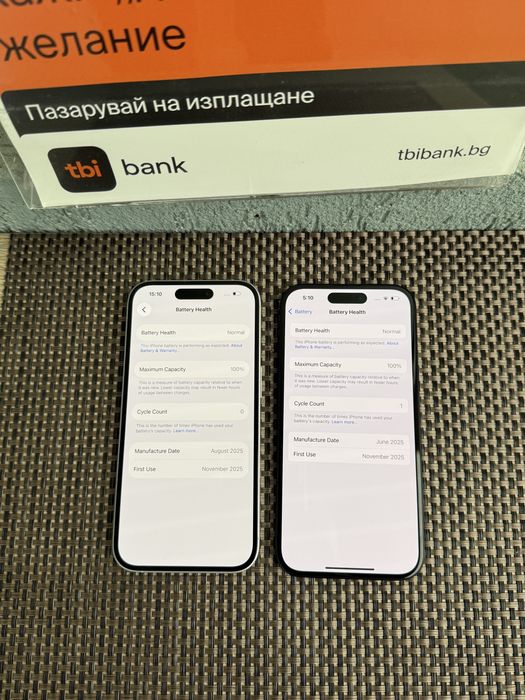 Нови•iphone 16 White Black ЛИЗИНГ 45лв/м айфон 16 128GB