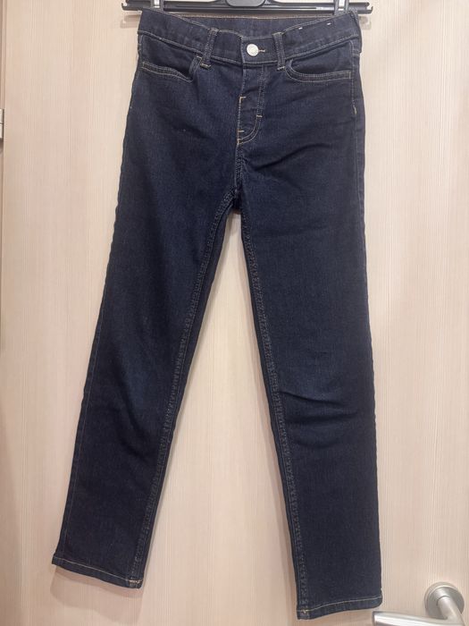 Тъмно сини дънки слим фит 9-10г