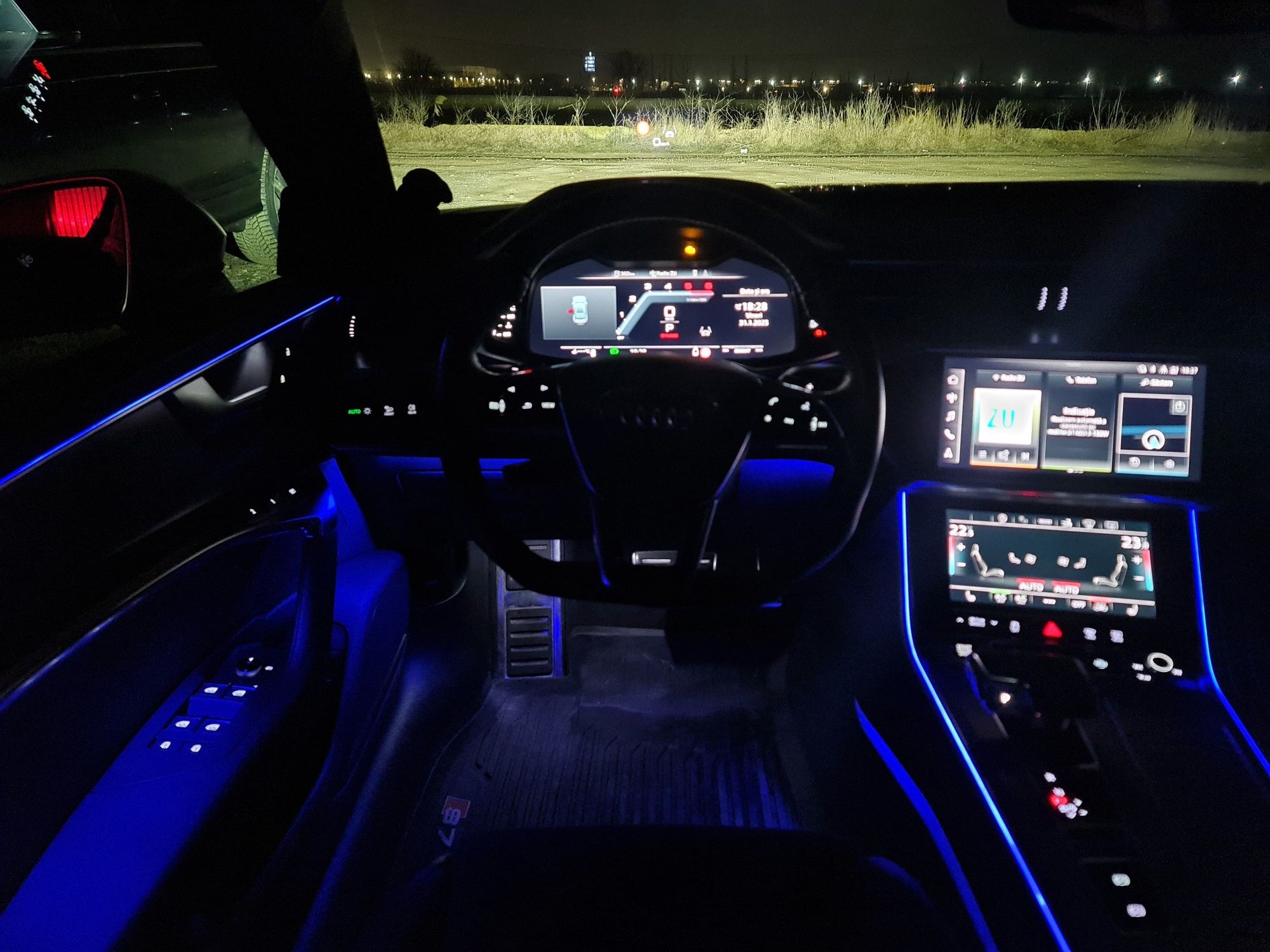 Audi S7 Quattro 3.0 TDI Mild-Hybrid 344CP 91.000km, an 2021, S-line!