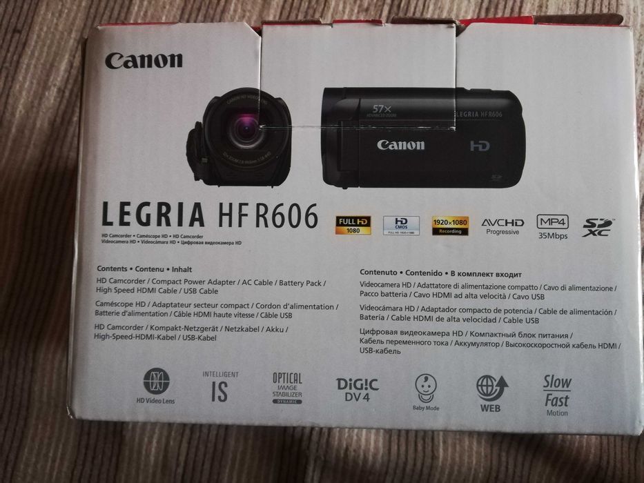 Почти нова видео камера Canon