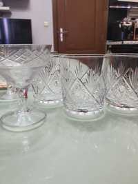 Кристални чаши 6 броя