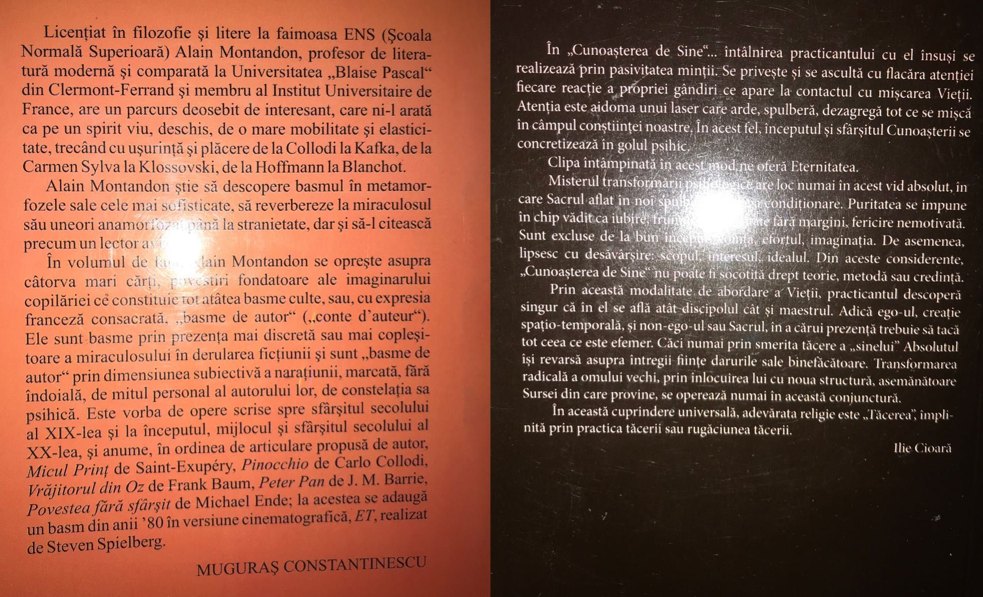 Vintila Corbul, Contele de Saint, Viata mea cu Mozart, Ilie Cioara,