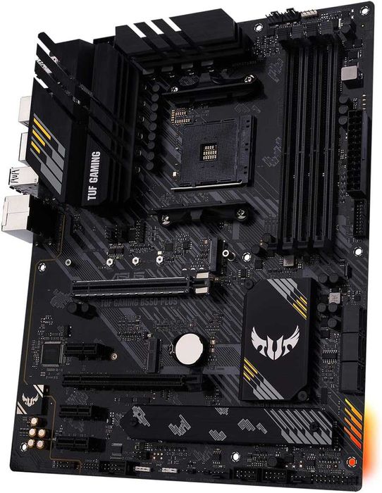 ASUS TUF Gaming B550-PLUS + Ryzen 5 5600, шестядрен 3.5/4.4GHz АМ4