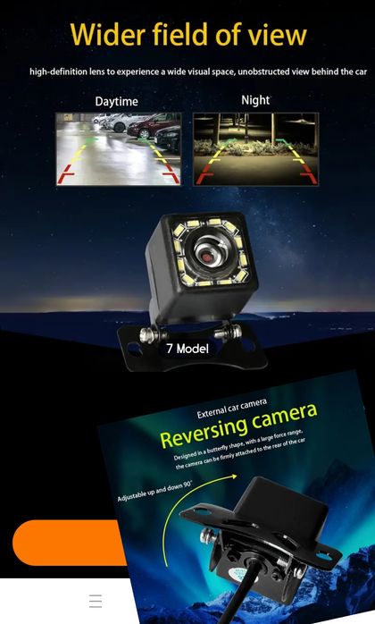 Camere mansarier cu LED (sistem night vision)