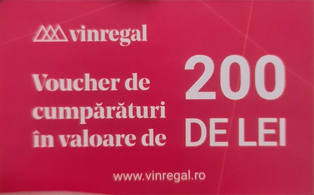 Voucher în valoare de 200 de lei