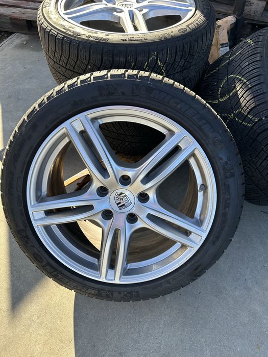 Jante Porsche Panamera ORIGINALE 20 inch+anvelope Michelin de iarna