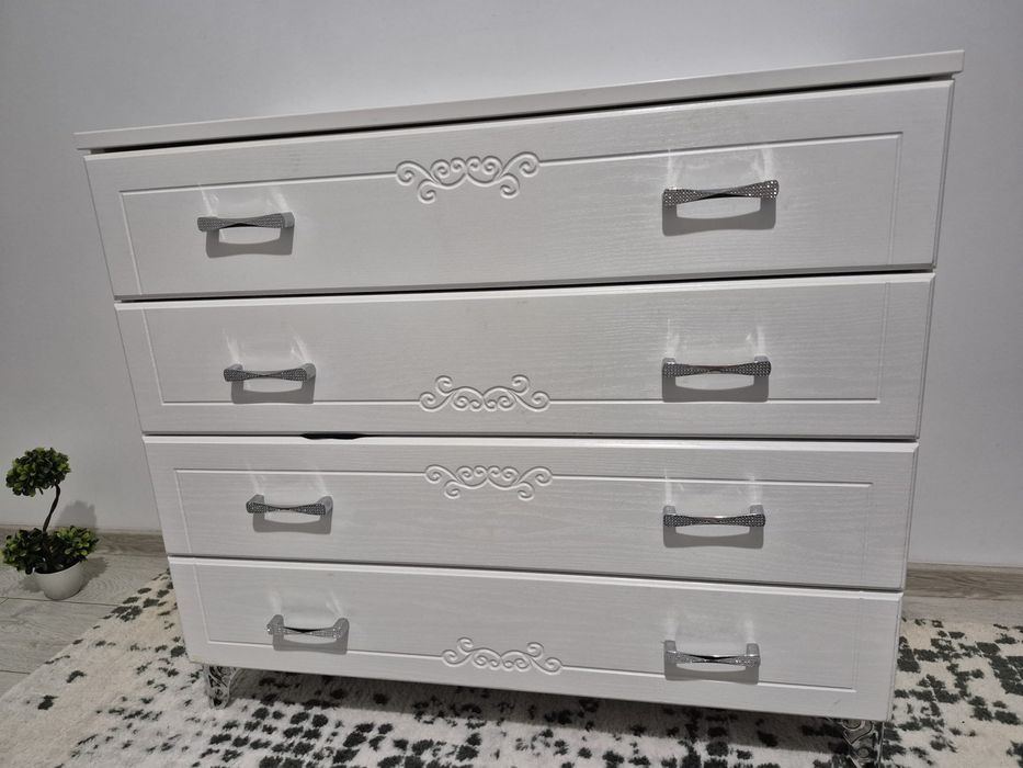 Comoda alba 90/45/75