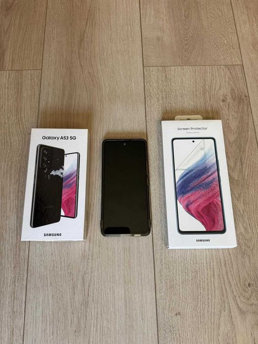Samsung Galaxy A53 5G, 128 GB - NOU (folie sticla si husa incluse)