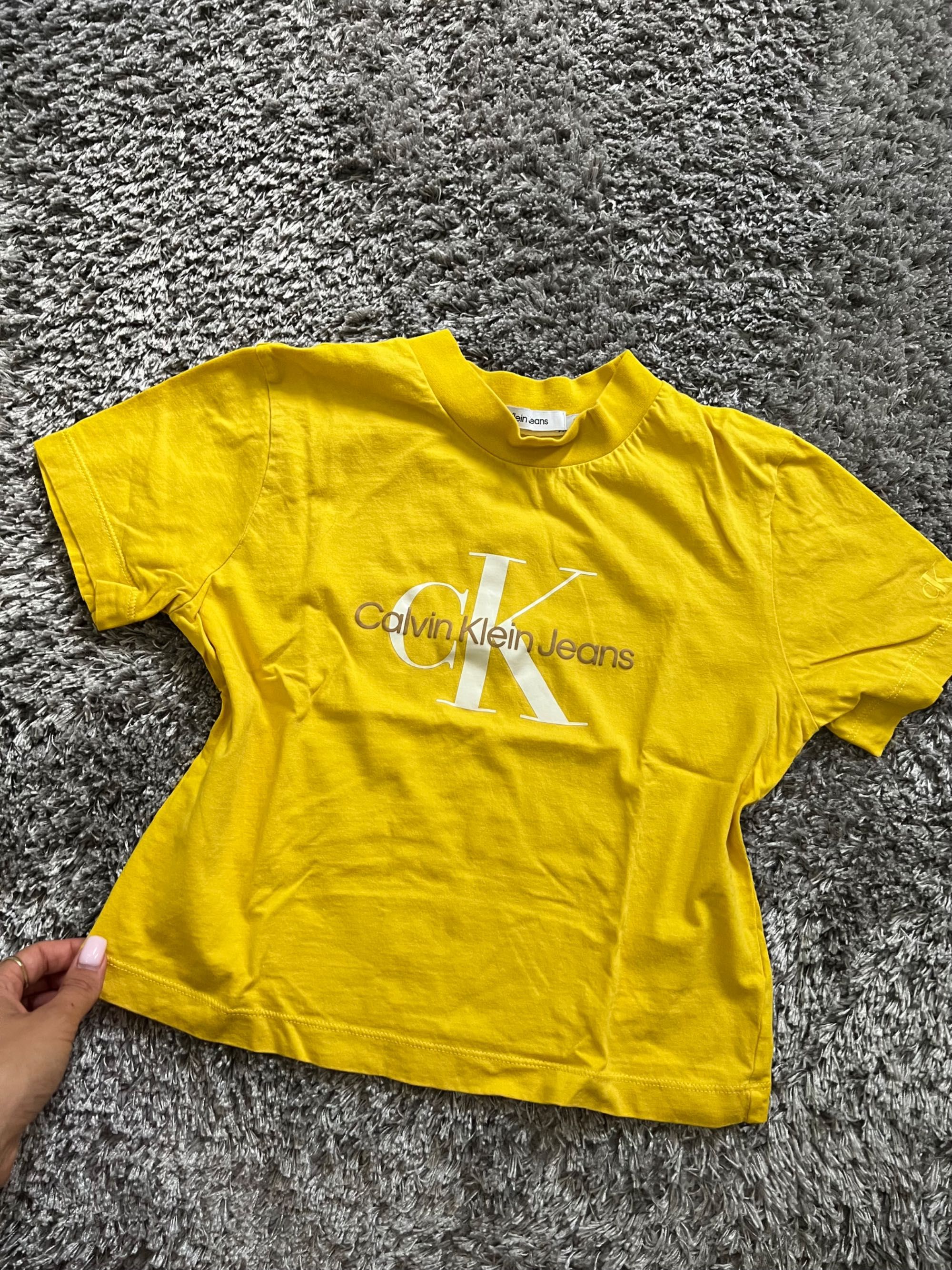 Къса тениска Calvin Klein Jeans