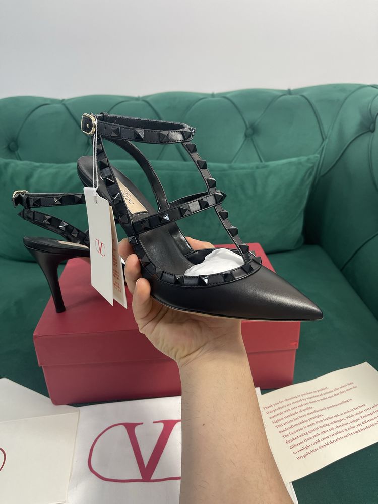 Pantofi Valentino piele naturala 100% Full Box Premium colectie noua