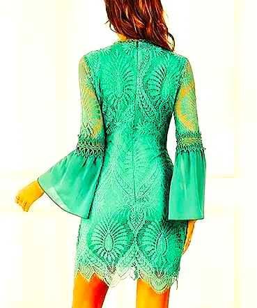 Официална рокля, Дантелена рокля, Елегантна  рокля, Дълга черна рокля