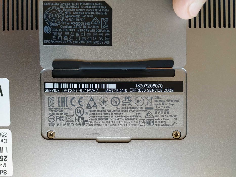 Dell Precision 5520 15.6 FHD IPS/Xeon E3-1505M/16GB/256GB/Quadro M1200