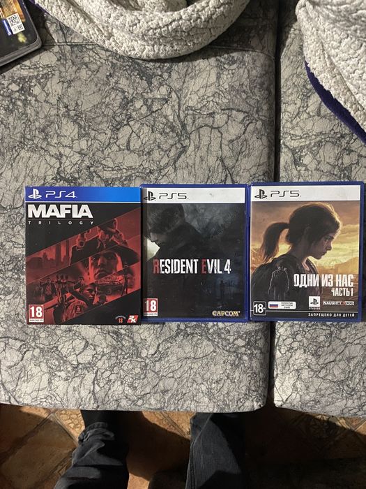 Mafia trilogy, resident evil 4, last of us remastered