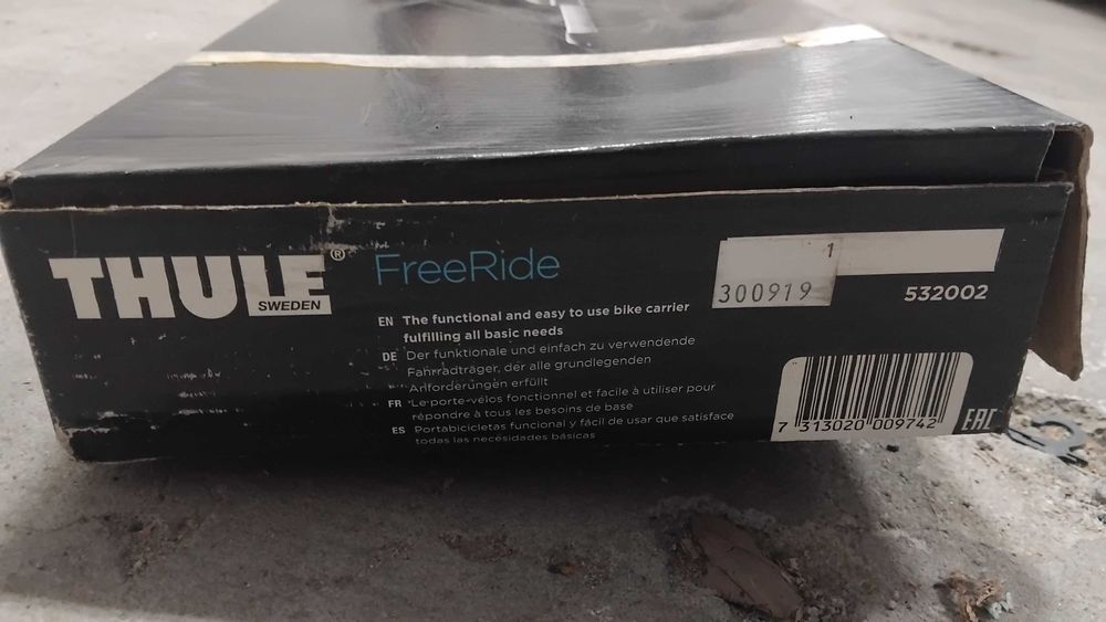 багажник Thule Free Ride 532 за колело с монтаж на покрива