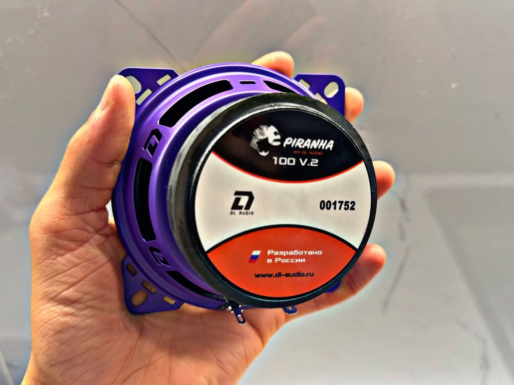 Эстрадные колонки Piranha 100мм V2 (Matiz,Spark,Nexiya 1-2,Damas,Labo)