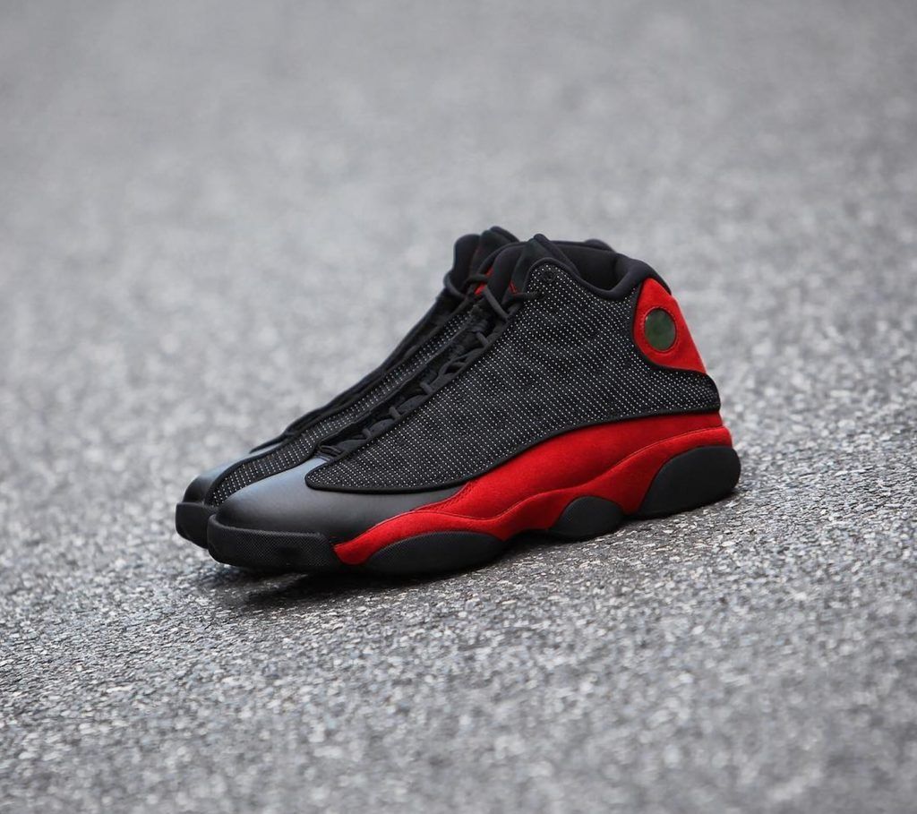 Jordan 13  Retro  Black/Red  2017