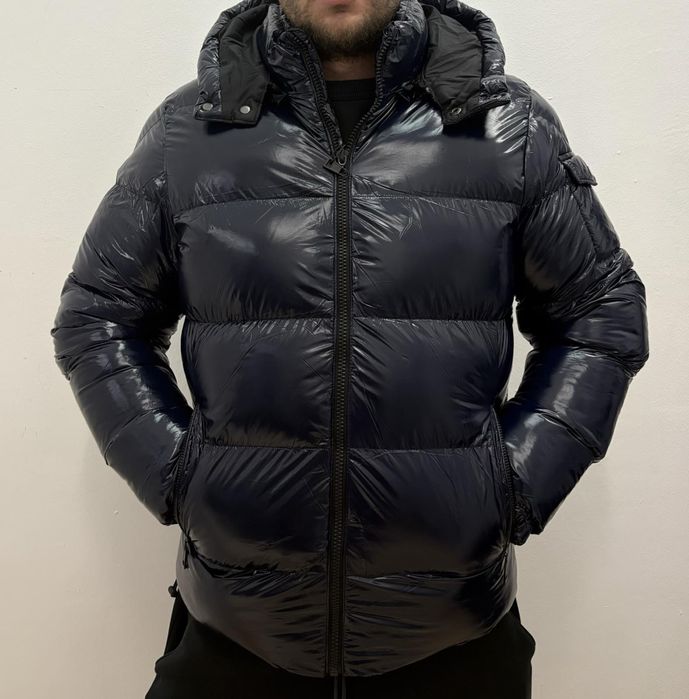 Мъжки якета промазани с гъши пух