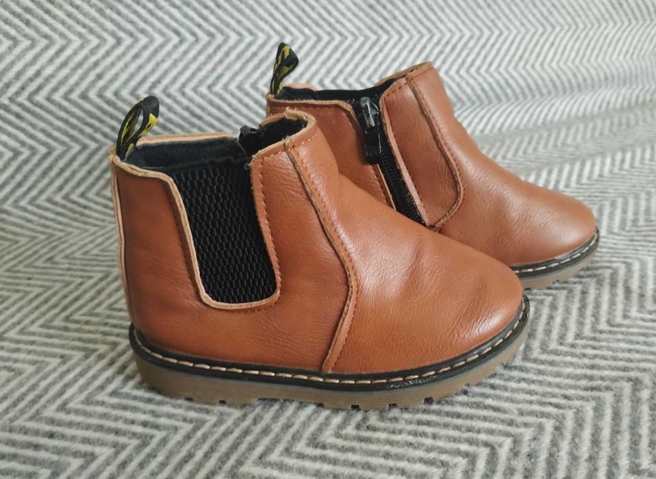 Детски боти естествена кожа номер 23