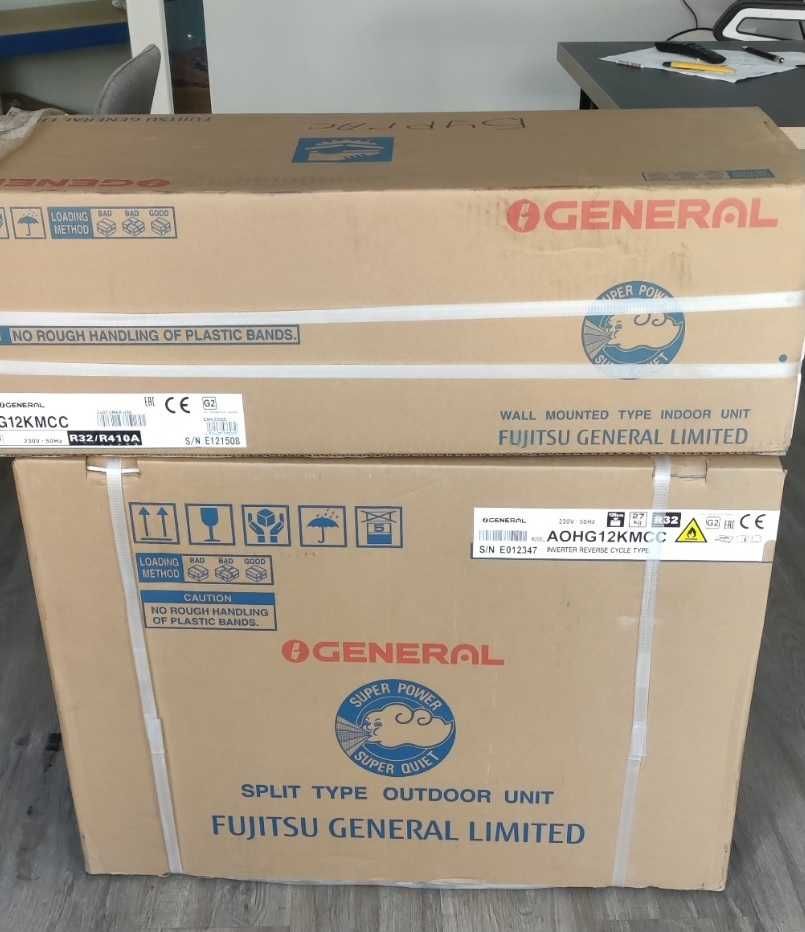 Fujitsu General ASHG09LMCA /AOHG09LMCA, 9000 BTU, Клас A++