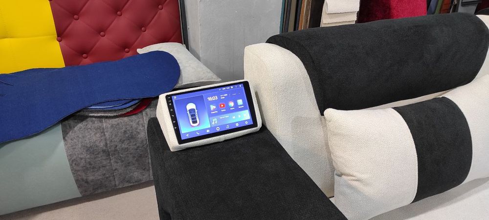 Музыкальный диван с подсветкой для дома офиса