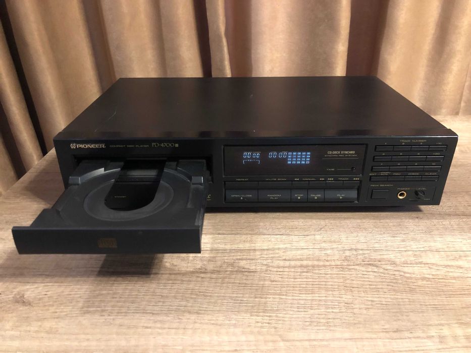 Pioneer PD-4700 cd player, direct linear conversion, cd-deck syncro