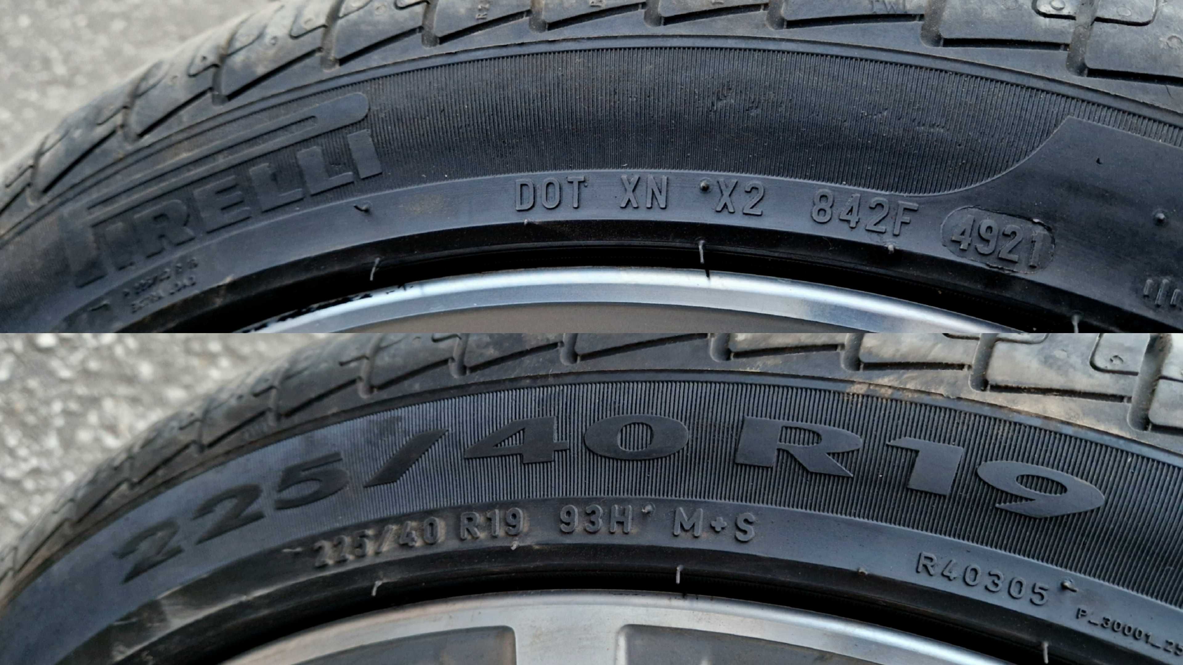 БМВ 19 5х120 лети джанти BMW F10 F30 F34 F36. 225/40/19 - 255/35/19