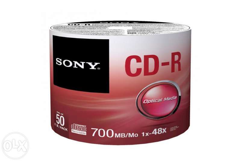 Нов CD-R 700MB 80min – запиващ диск