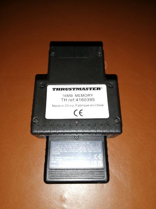 Card SONY PS2 8Mb + Thrustmaster 16Mb Memory