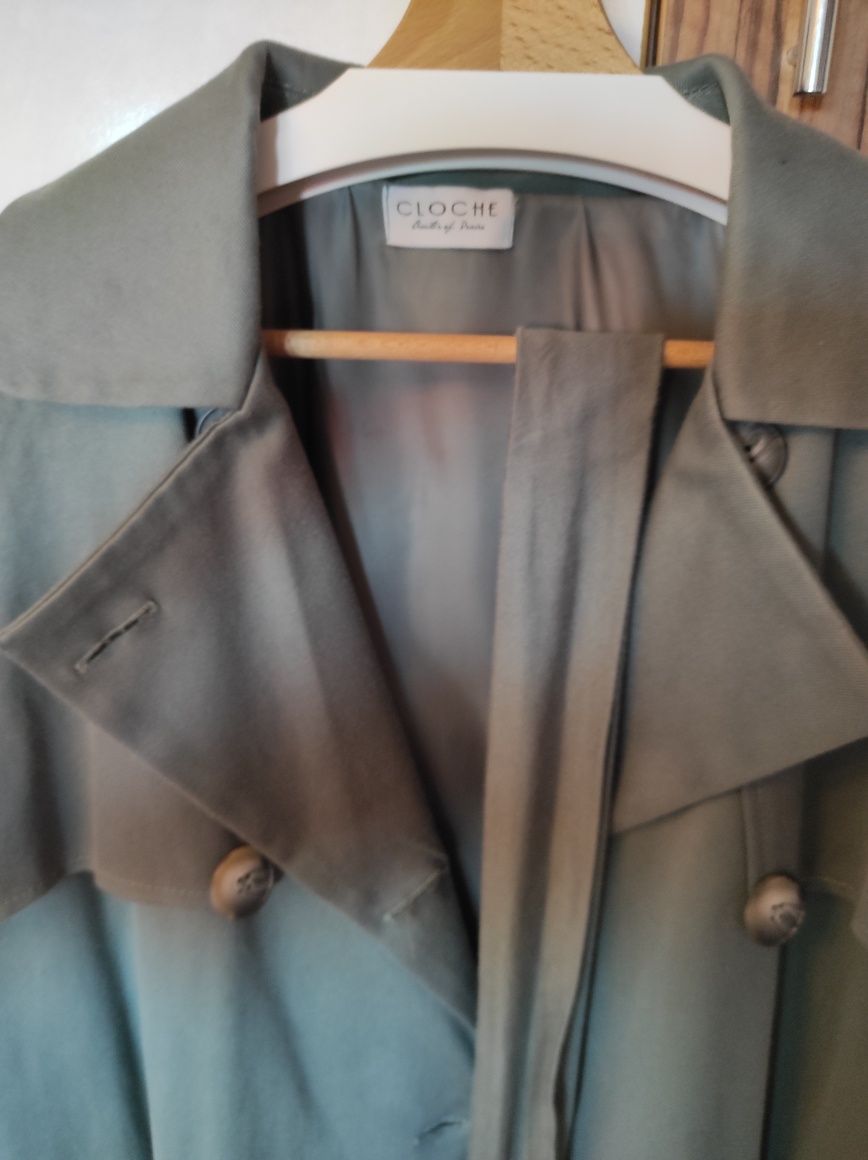 Trench dama designer roman Cloche