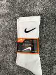 nike sosete albe lungi