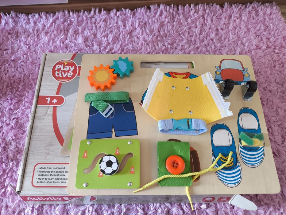 Занимателна дъска Busy bord за 1+ дете