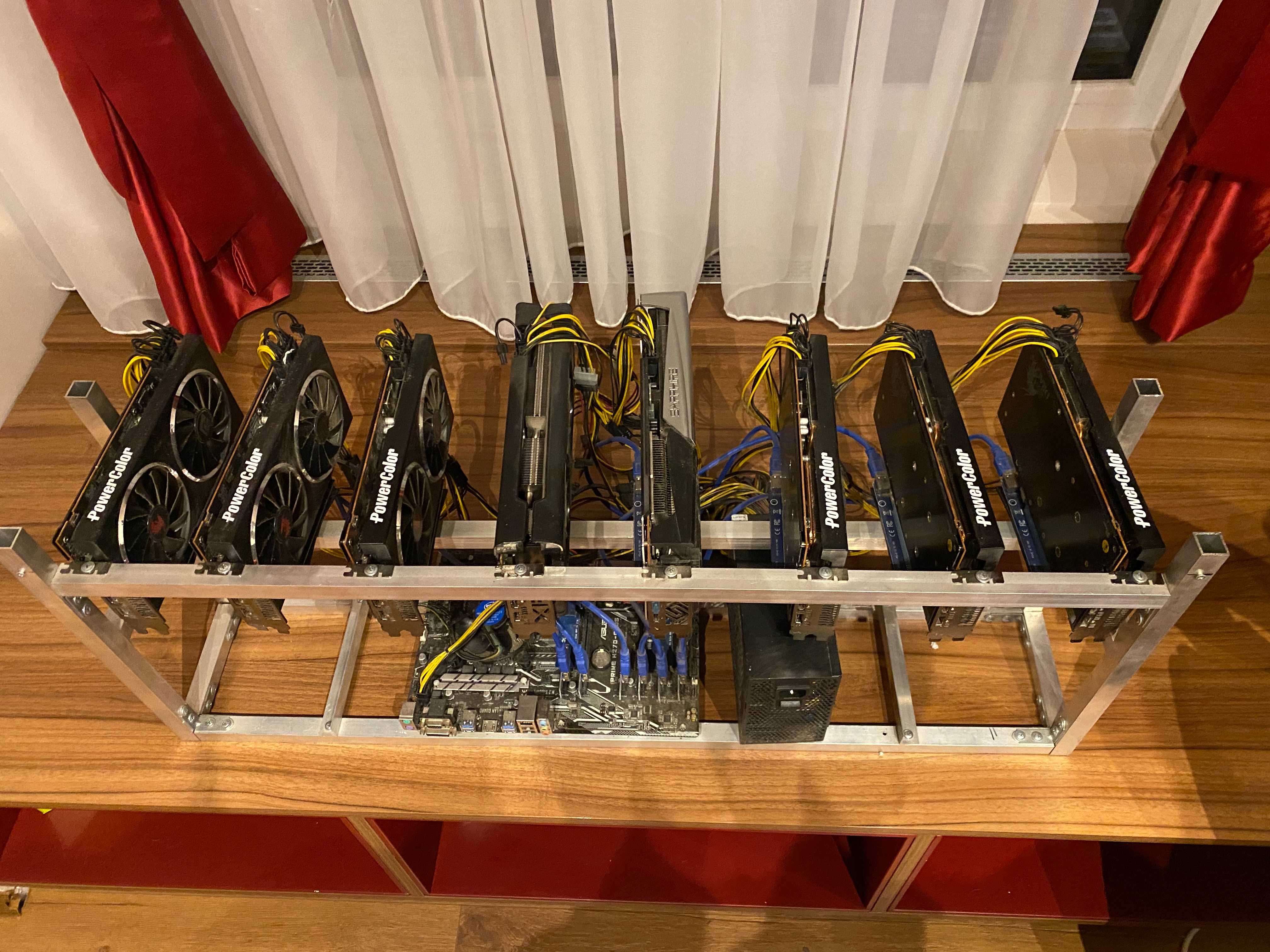 Mining Rigs (880 Mh/s ETH)