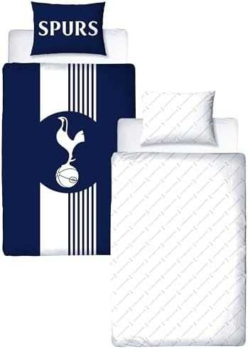 Ново Официално спално бельо Tottenham Hotspur двулицев дизайн калъфка