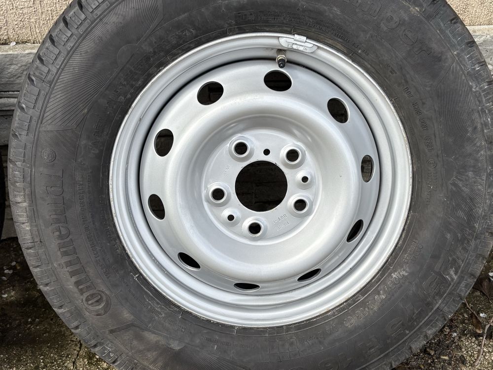 Оригинални джанти Fiat Ducato 16" 5х130 + гуми 225/75/16 Michelin