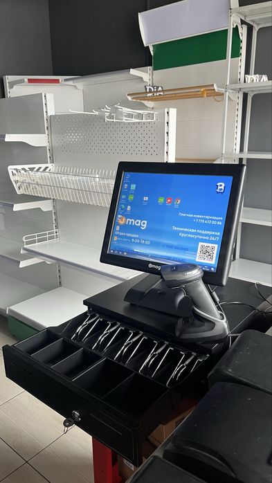 Моноблок сканер принтер денежный ящик весы Программа умаг umag