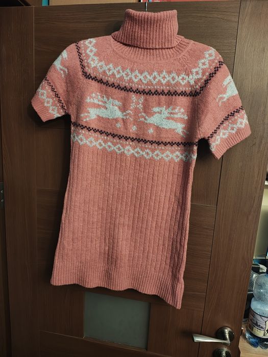 Pulover lung mohair S