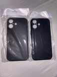 Husa iPhone 16 negru silicon