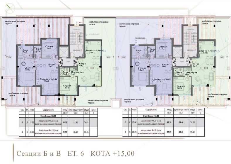 Продава се Двустаен апартамент в София, Модерно предградие - 75 кв.м за 1642 €/кв.м - Снимка #2