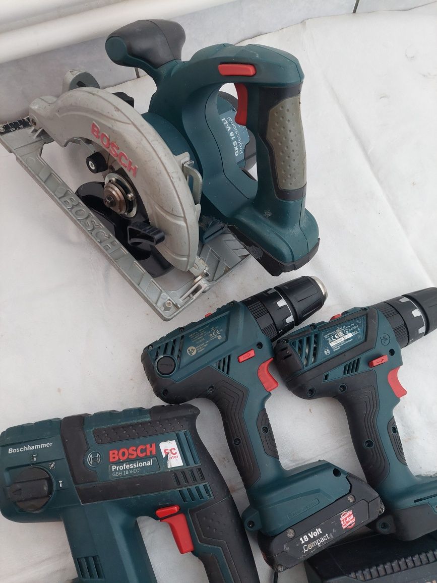 Set scule profesionale bosch cu acumulatori