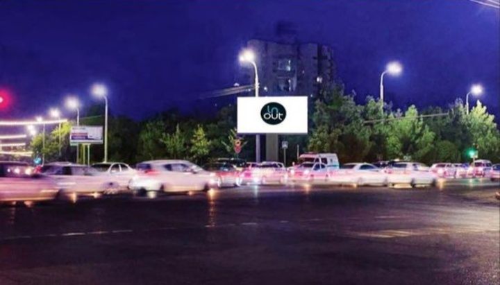 Led ekranlarda reklama Andijonda/ Реклама на лед экранах Андижона