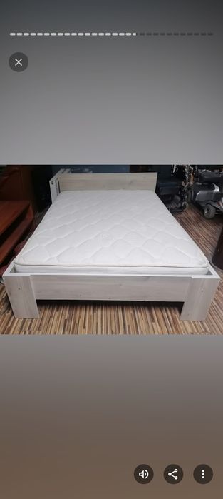 Paturi noi , saltea second 160x200 cm