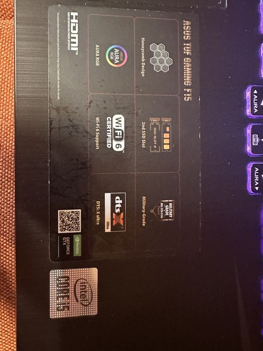 Laptop Gaming Asus TUF F15 FX506LU-HN003