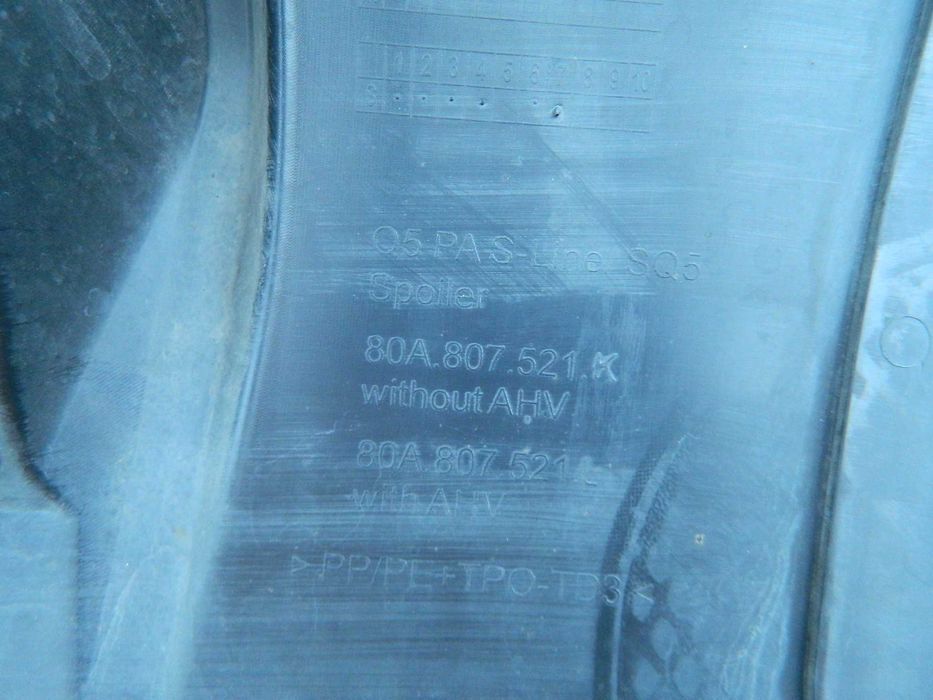 Difuzor bara spate Audi Q5 S-Line ,SQ5 2021-2023 cod 80A807521K
